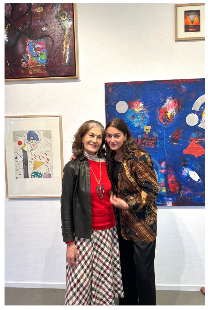 Opening 2 maart '24 in de Haagse Kunstkring, met Nadine van Ginkel